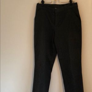 Old Navy Grey Polyester/Rayon/Spandex dress pants